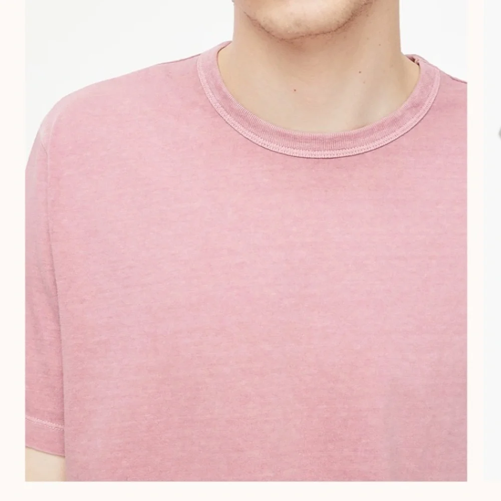 J crew faded wine Garment-dyed tee